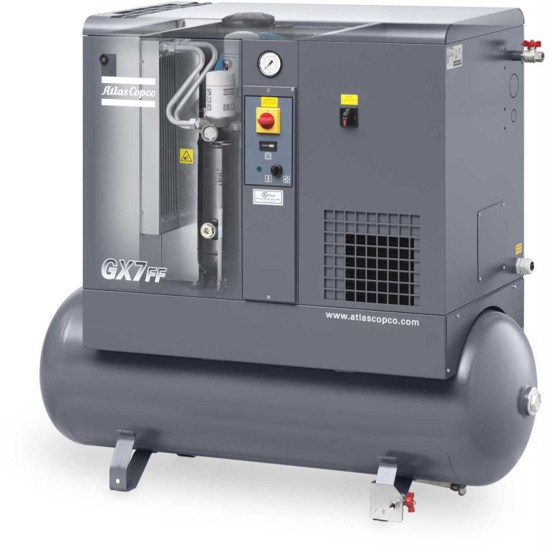 Electric Compressor 10 HP ,Atlas Copco Make Screw Compressors rental ...